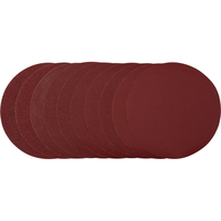 Draper Aluminium Oxide Sanding Discs 230mm 230mm Assorted Pack of 10