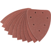 Draper Aluminium Oxide Sanding Sheets 140mm x 140MM 80g Pack of 10