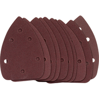 Draper Assorted Hook & Loop Sanding Sheets for Tri Palm Sanders Pack of 10