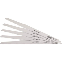 Draper Bi-Metal Multi-Purpose Reciprocating Saw Blades 300mm Pack of 5