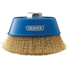 Draper Brassed Steel Wire Cup Brush 125mm M14 Thread