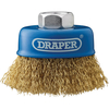 Draper Brassed Steel Wire Cup Brush 60mm M14 Thread