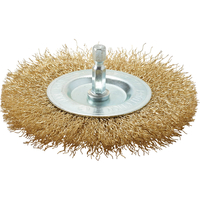 Draper Brassed Wire Wheel Brush 100mm 6mm Shank