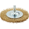 Draper Brassed Wire Wheel Brush 75mm 6mm Shank