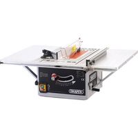 Draper BTS252 Table Saw 254mm Blade Inc Extra Saw Blade 240v