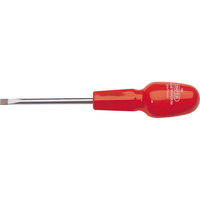 Draper Cabinet Pattern Flared Slotted Screwdriver 5mm 75mm