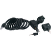 Draper Cable Bike Lock With Pvc Coating