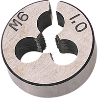 Draper Coarse Circular Die Metric M6 1"