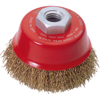 Draper Expert Brassed Steel Wire Cup Brush 60mm M14 Thread