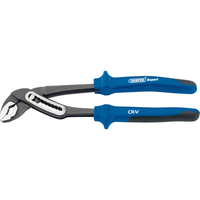 Draper Expert Heavy Duty Waterpump Pliers with Soft Grip Handles 200mm