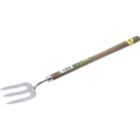 Draper Stainless Steel Weeding Fork with Ash Handle 360mm