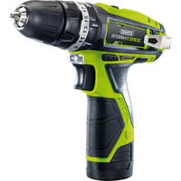 Draper Storm Force 10.8v Cordless Combi Drill 1 x 1.5ah Integrated Li-ion Charger No Case