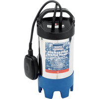 Draper SWP235ADWSS Stainless Steel Submersible Dirty Water Pump 240v