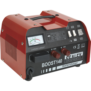 Sealey BOOST140 Vehicle Battery Starter & Charger 12v or 24v