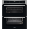 Zanussi ZPCNA4X1 Multifunction built under double oven with 7 functions in the main oven,  includin