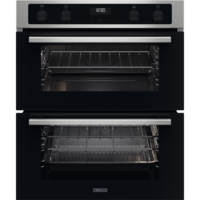 Zanussi ZPCNA4X1 Multifunction built under double oven with 7 functions in the main oven,  includin