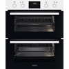 Zanussi ZPHNL3W1 Built under double oven with 5 main oven functions and 5 top oven functions. Retr