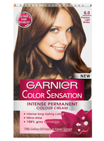 Garnier Color Sensation Intense Permanent Colour Cream 6.0 Precious light Brown