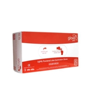 Glove Plus Lightly Powdered Latex Gloves Medium x100
