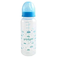 Griptight 0+ Months Feeding Bottle 250ml Blue