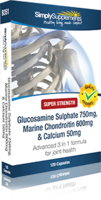 Glucosamine 750mg Chondroitin 600mg Calcium - Small