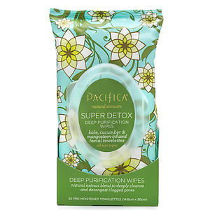 Pacifica Kale Super Detox Deep Purification Wipes (30 Pack)