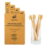 Pandoo Toothbrushes for children - Pack of 4