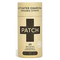Patch Plastic Free Bamboo Plasters - Activated Charcoal