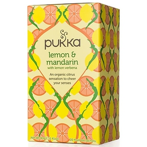 Pukka Lemon & Mandarin Tea (20 Bags)