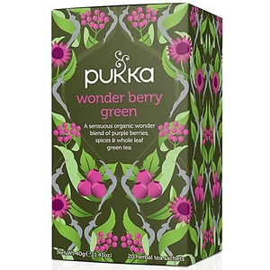 Pukka Wonder Berry Green Tea (20 Bags)