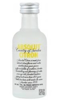 Absolut - Citron (Lemon) Miniature 5cl Miniature