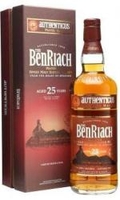BenRiach - Authenticus Peated 25 Year Old 70cl Bottle