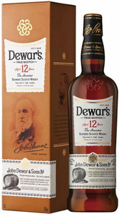Dewars - 12 Year Old Double Aged 70cl Bottle
