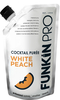 Funkin - White Peach Puree 1kg Pack