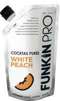 Funkin - White Peach Puree 1kg Pack