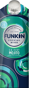 Funkin Cocktail Mixer - Skinny Mojito 1 Litre Carton