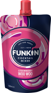 Funkin Single Serve Mixer - Strawberry Woo Woo 120g Pouch