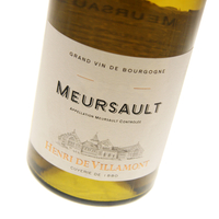 Henri de Villamont - Meursault 2015 6x 75cl Bottles