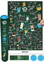 Skratkz - 51 Cocktails Poster Poster