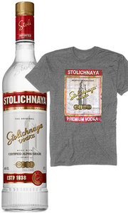 Stolichnaya - Premium Vodka 70cl Bottle