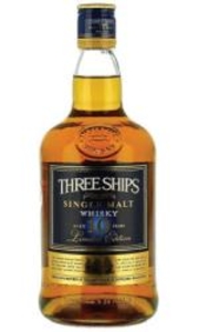 Three Ships - 10 Year Old Single Malt 70cl Bottle