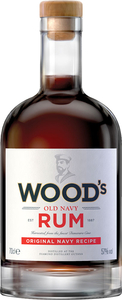 Woods - Old Navy Rum 70cl Bottle