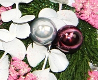 Pink and White Xmas Wreath