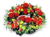 Red Rose and Ivy Wreath