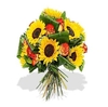 Sunflowers and Roses
