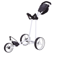 Big Max Ti-LITE 3-Wheel Push Trolleys
