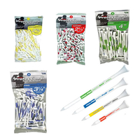 Pride Professional Tee System Golf Tees - Multibuy x 3