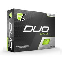 Wilson Duo Optix Golf Balls - Multibuy x 3